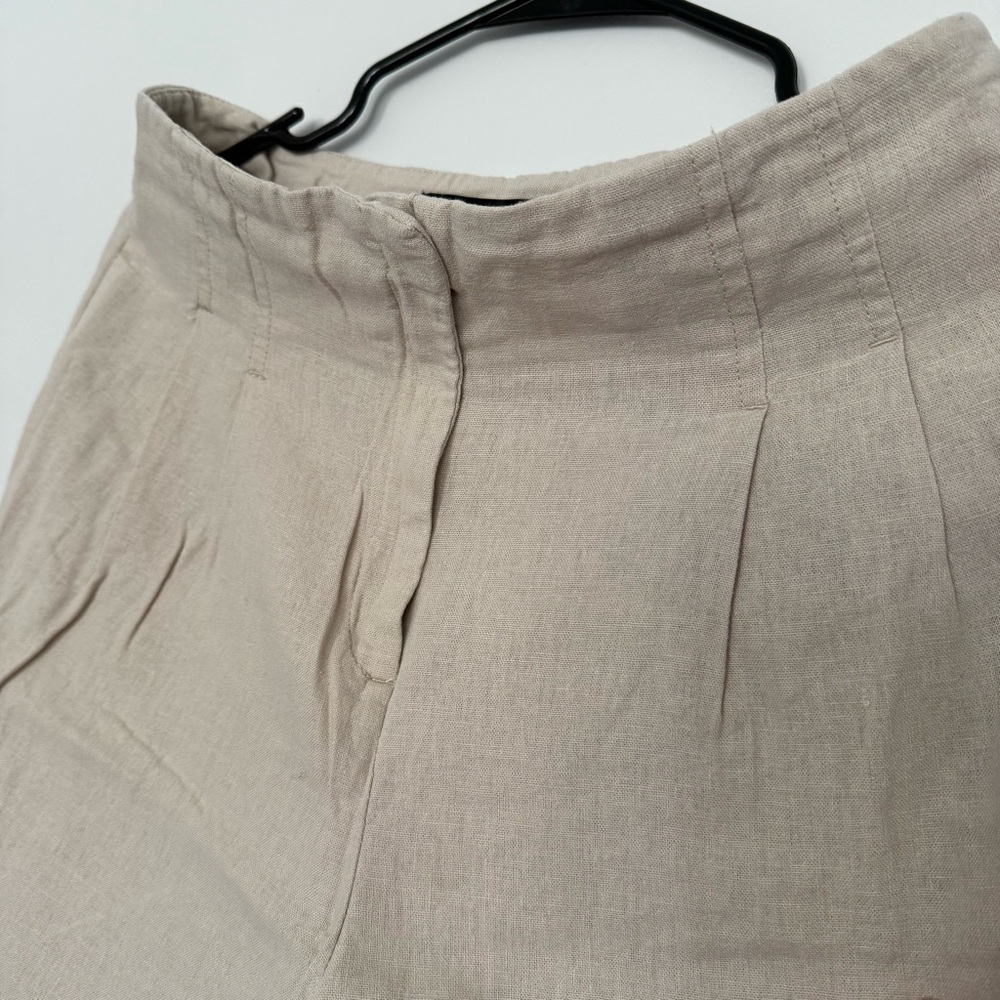 Dynamite Cream Wide-Leg Trousers - Picture 4 of 7